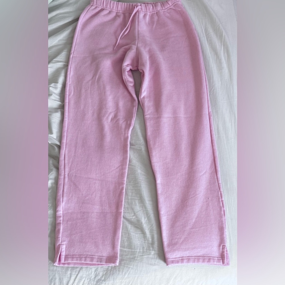 Urban Outfitters Light Pink Straight Leg sweatpants